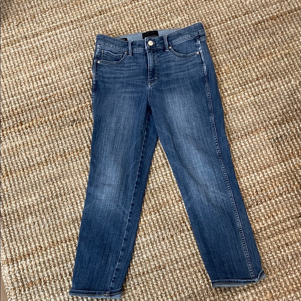 White House Black Market Dark Blue Ankle Jeans